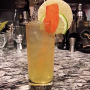 COCKTAIL CHILI MANGO RUM PUNCH