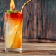 Glass of Holy water the witch doctor cocktail
