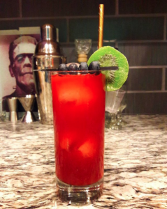 deadhead rum cocktail blueberry tIki punch