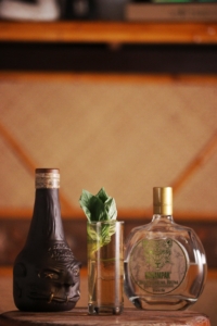 Deadhead and bonampak botanical rum
